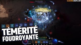 Build Sphère Foudroyante Diablo 4 Saison 2 la sorcière témérité aussi puissante quintuable [upl. by Assirac58]