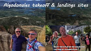 Algodonales Paragliding takeoff and landing places [upl. by Florance390]