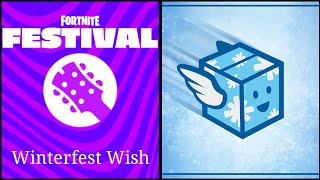 Fortnite Festival  Winterfest Wish by Epic Games  Expert Lead FC [upl. by Ynnavoeg]