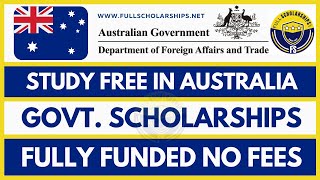 Australia scholarships for international students 2024  How To Get Scholarship Australia 2024 [upl. by Anirtac]