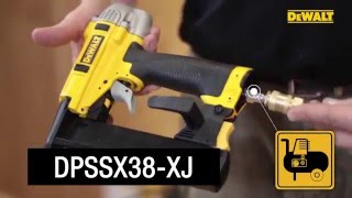 DPSSX38  SX nietmachine van DeWALT [upl. by Aiasi]