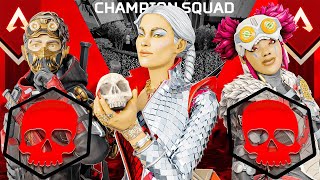 WORLD RECORD 35000 DAMAGE IN THREE STRIKES Apex Legends Season 19 [upl. by Ahseiyk]