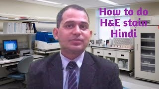 How to do HampE stain Hindi [upl. by Burny]