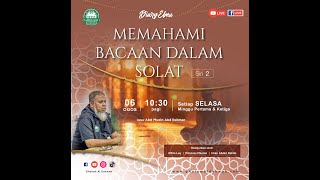 MEMAHAMI BACAAN DALAM SOLAT  Siri 2 🚨🔊‼️ [upl. by Jesus]