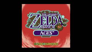 Game Boy Title Screens Zelda Oracle of Ages zelda oracleofages [upl. by Janela169]