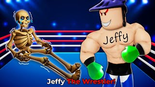 SML ROBLOX Jeffy The Wrestler  ROBLOX Brookhaven 🏡RP  Funny Moments [upl. by Vez]