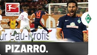 Pizarro’s Back Veteran’s First Goal Since Returning to Bremen [upl. by Latoye]