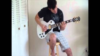 The Killers Mr Brightside Guitar Lesson Guitar Tab Guitar Tone Part 1 of 2 [upl. by Ahscrop]