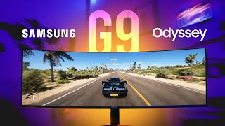 The BEST Monitor IVE EVER REVIEWED 49quot Samsung Odyssey G9 OLED [upl. by Nnovahs]