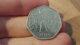 RARE 50p coin find CHECK YOUR CHANGE [upl. by Shandeigh24]