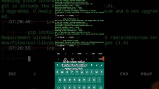 Install INFECT tool in termux new video just watchhackers termuxtutoria shortsvideo viral [upl. by Carder]