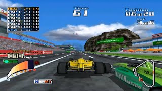 Maximum Speed  Atomiswave to Dreamcast Port  Open Wheel  Thunder Racing  Full Race [upl. by Oad]