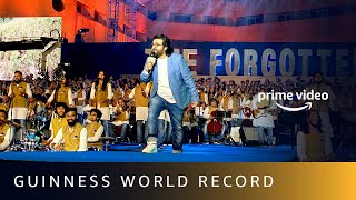 Guinness World Records ®  The Forgotten Army  Azaadi Ke Liye  LIVE 1000 and Pritam [upl. by Rivalee]