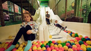 Indoor Playground Fun For Kids at Leos Lekland Täby [upl. by Gene]