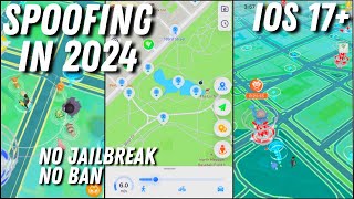 Using iAnyGo To Spoof In Pokemon Go Without Getting Banned No Jailbreak Works With iOS 17 [upl. by Launcelot289]