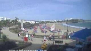 Live Beach Webcam in Lanzarote [upl. by Eunice]