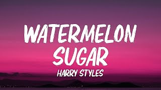 Harry Styles  Watermelon Sugar Lyrics [upl. by Ahcilef]