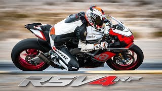 Aprilia RSV4 RF Review [upl. by Torrin940]