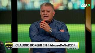 Claudio Borghi quotDiego Maradona fue el mejor jugador que viquot [upl. by Ecart]