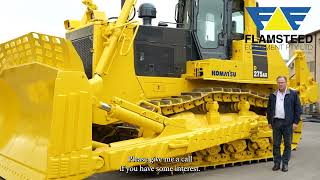 Flamsteed Equipment  Komatsu D275 AX5 [upl. by Dlorah939]