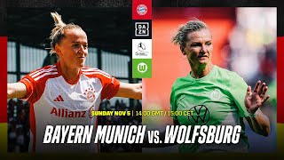 Bayern Munich vs Wolfsburg  Frauen Bundesliga 202324 Matchday 6 Full Match [upl. by Millar311]