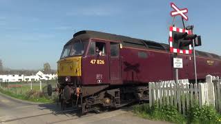 The Lakes Express at Burneside level crossing [upl. by Eissel]