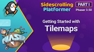 Getting Started with Tilemaps  Sidescrolling Platformer in Phaser 3  Part 1 [upl. by Ahsinna]