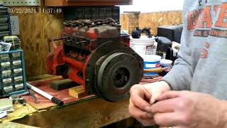 1948 Farmall Cub Restoration  Clutch and Flywheel [upl. by Juster]