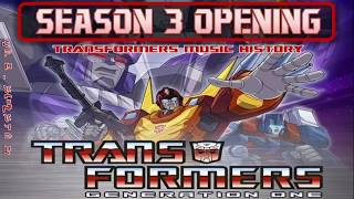 Transformers G1 Soundtrack Season 3 Opening  Cartoon Soundtrack [upl. by Marga]