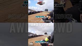 BATALLA de Trophy Trucks AWD VS 2WD en la SCORE Baja 1000 2024 scoreinternational offroad shorts [upl. by Hintze]