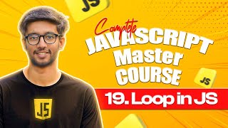 19 What is for loop in Javascript  Javascript Master Course in HindiUrdu [upl. by Rehctaht]