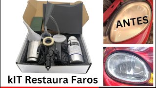 Kit de reparación de faros Polímero líquido Neon 2000 [upl. by Kurtis]