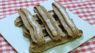 Cómo hacer churros o porras integrales al horno Receta fácil y ligera [upl. by Varick804]