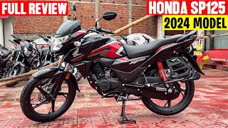 2024 Honda SP 125 Detailed Review  New On Road price New Update Features🔥 [upl. by Nasia]