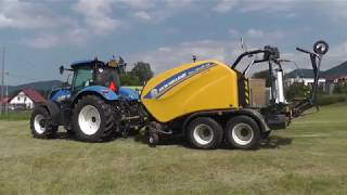 New Holland Roll Baler 125 Combi [upl. by Anavlys]