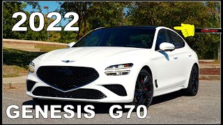 👉 2022 Genesis G70  Ultimate InDepth Look and Test Drive [upl. by Yslek]