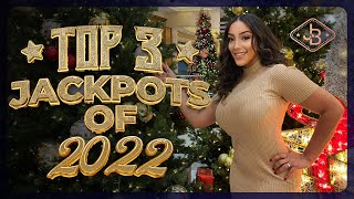 Top 3 Biggest Jackpots of 2022 ⭐️ My Favorite Slot Winners [upl. by Lundquist221]