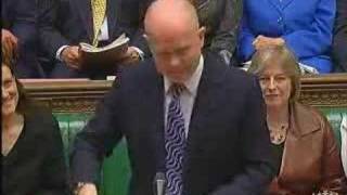 Lively clashes at PMQs — Harman vs Hague [upl. by Enotna242]