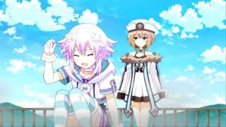 Hyperdimension Neptunia  Neptune Falls on Noire [upl. by Lat]