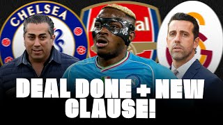 🚨 OSIMHEN SHOCK WHY THIS NEW RELEASE CLAUSE CHELSEA ARSENAL… [upl. by Damiani]