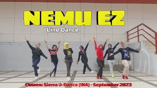 NEMU EZ  Line Dance  Choreo Sierra UDance INA Sept 2023  Mika amp Friends [upl. by Genevieve]