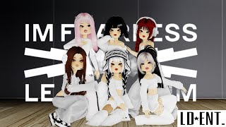 Pixres  FEARLESS Dance Practice  Roblox Kpop [upl. by Ilek]