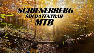 Mountainbike Trail Aktion am Schienerberg  Soldatenweg  Santa Cruz Megatower  4K [upl. by Akiam]