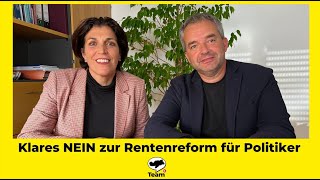 NEIN zu Politikerrenten [upl. by Forsyth]