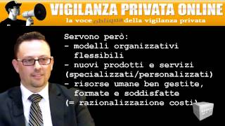 Presente e futuro della vigilanza privata secondo Coopservice [upl. by Alin]