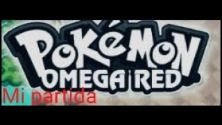 Mi partida de pokemon Omega redDescarga en la descripciónMasterPokemon [upl. by Sikram545]