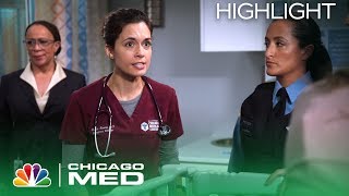 Mannings Arrest  Chicago Med Episode Highlight [upl. by Nosrettap]