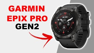 Garmin Epix Pro Gen 2 Sapphire 51 mm Carbon Gray DLC Titanium Unboxing [upl. by Aiasi695]