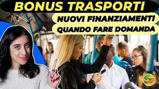 Bonus Trasporti 2023🚉 Nuovi finanziamenti in arrivo ecco quando fare la domanda [upl. by Enitsuj]