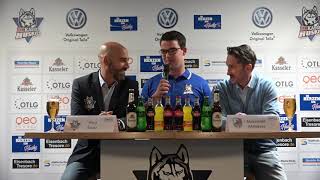 20181012 Kassel Huskies  Heilbronner Falken 42  Pressekonferenz [upl. by Templeton637]